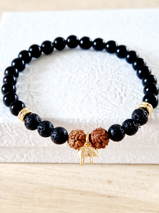 Mala armband "Kraft & Beskydd"