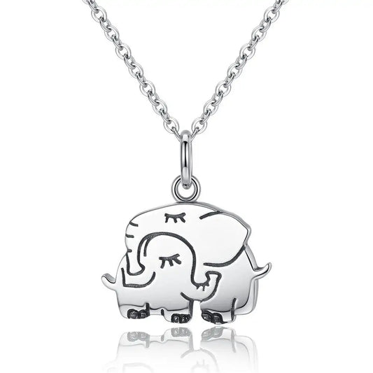 925 Sterling Silver Halsband ELEPHANT