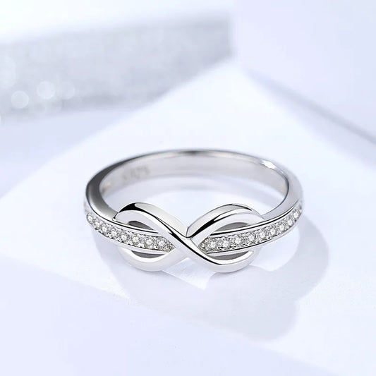 925 Sterling Silver ring INFINITY