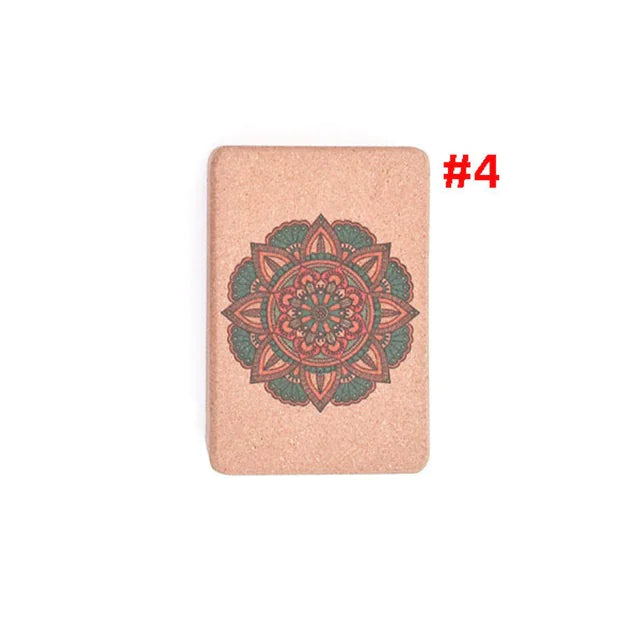 Yoga block av kork
