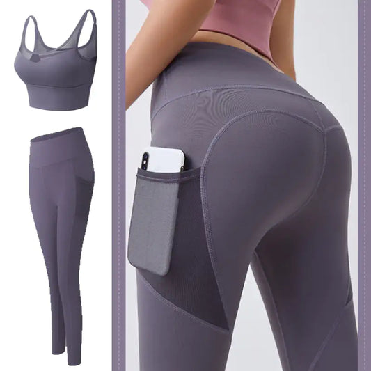 Yoga/Fitness Set, 4 olika färger